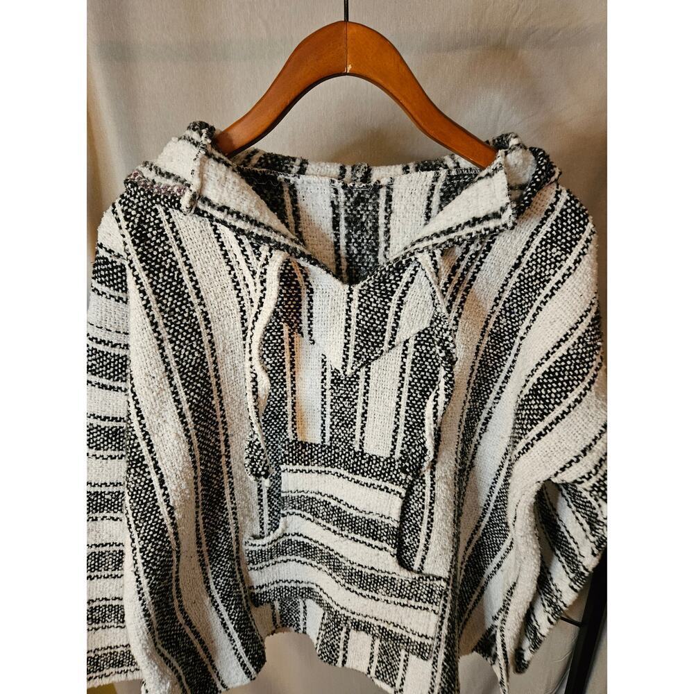 Vintage 90's Baja Hooded Pullover - Picture 4 of 10